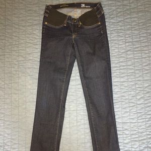 Jcrew size 28 maternity jeans